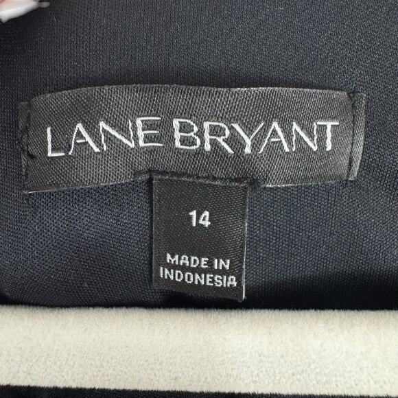 Lane Bryant Black Sleeveless Midi Dress 14 - Picture 7 of 9